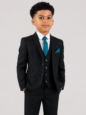 Boys Luxury Black Suit Jack