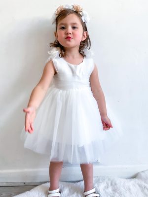 Communion Dresses Girls Lucy Dress in White