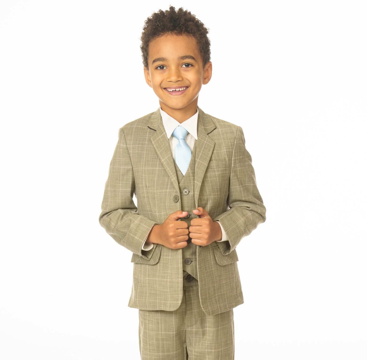 fcity.in - 3 Piece Suit Set Of Waistcoat Pant And Shirt For 28 Years Kids