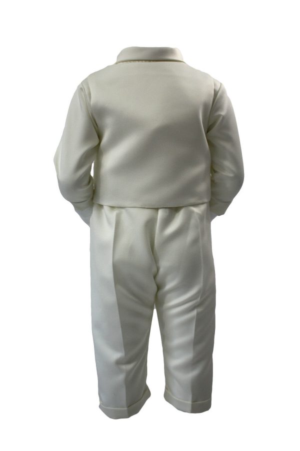 Baby Boys Suits Boys 4 Piece Ivory Romeo Christening Suit