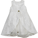 Flower Girl Dresses and Bridesmaid Dresses Girls Bonnie Dress in Ivory/Gold