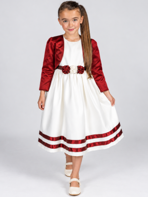 Girls Xena Dress in Red