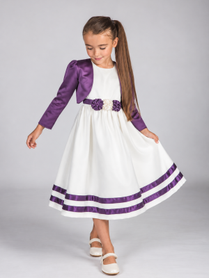 Girls Xena Dress in Purple