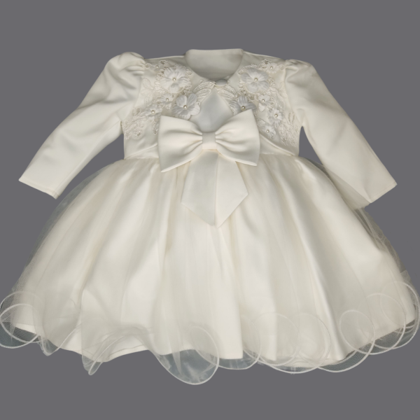 Baby Girls Dresses Baby Girls Yvette Ivory Christening Dress