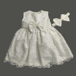 Baby Girls Dresses Baby Girls Eleanore Ivory Christening Dress