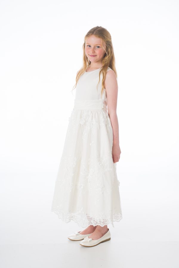 Communion Dresses Girls Florence Dress in Ivory