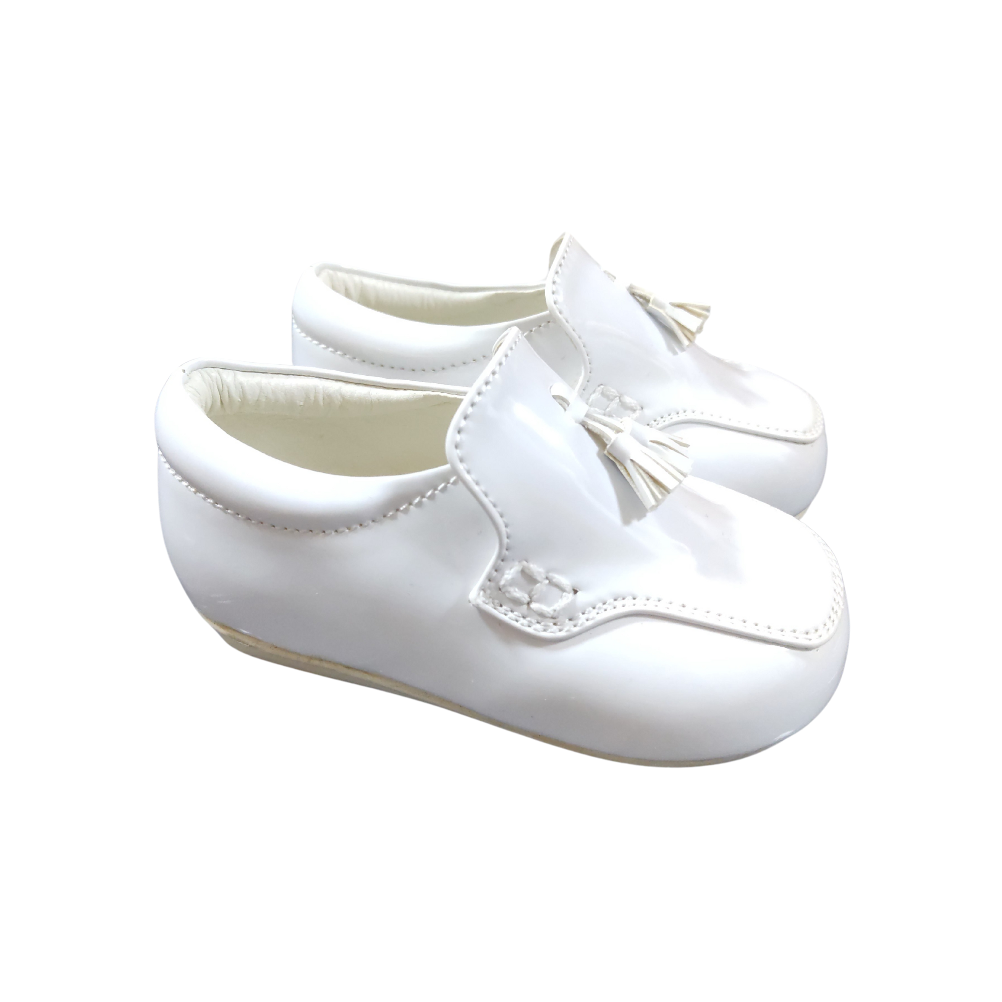 Boys white store dress shoes