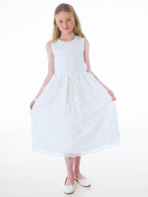 Communion Dresses Girls Tilly Dress in White
