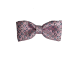 Accessories Pink small paisley bow tie