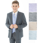Baby Boys Suits Boys 5 piece Grey/Swirl waistcoat suit, choice of 4 colours