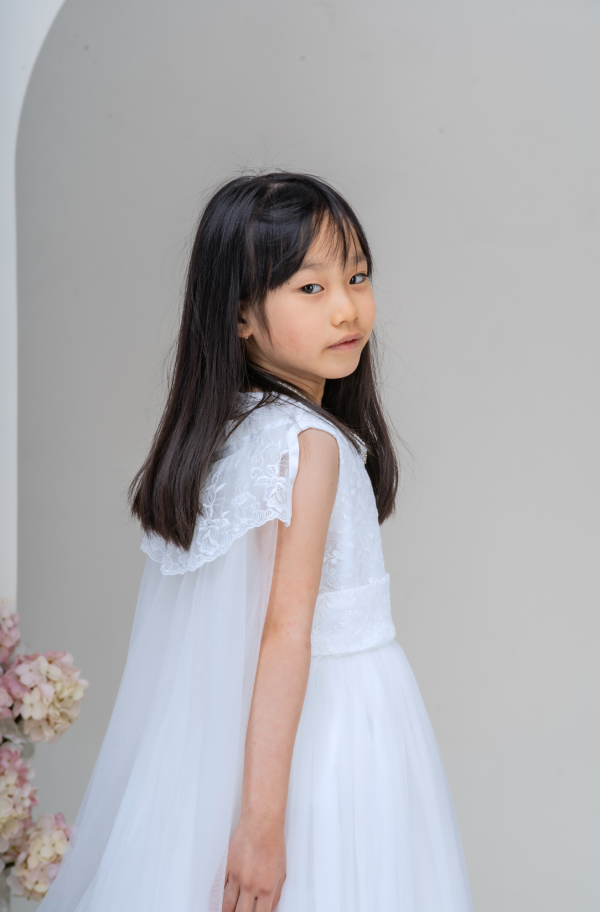 Communion Dresses Girls Honey Dress in White