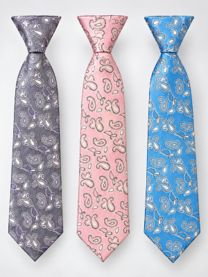 Large Paisley Elasticated Tie