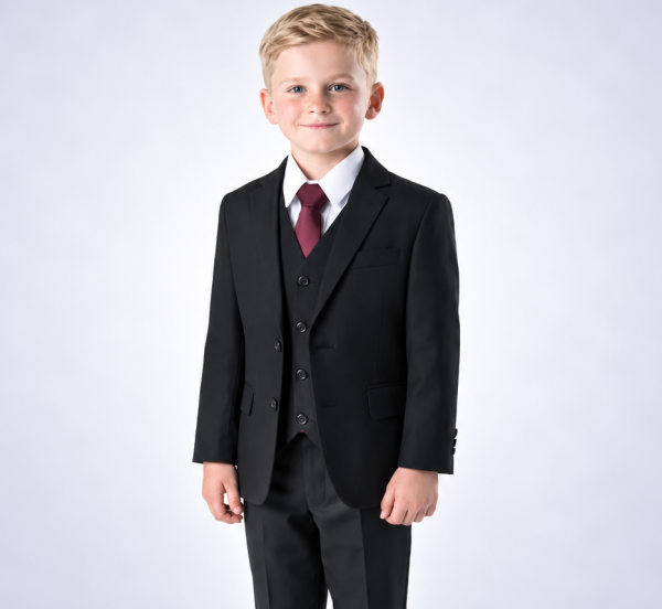 Young Gentleman in a Burgundy Tie