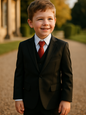 Boys 5 Piece Black Romario