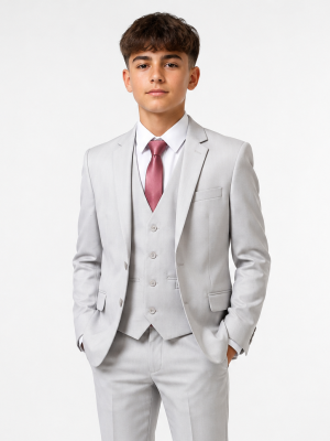 Boys 5 Piece Silver Grey Vivaki