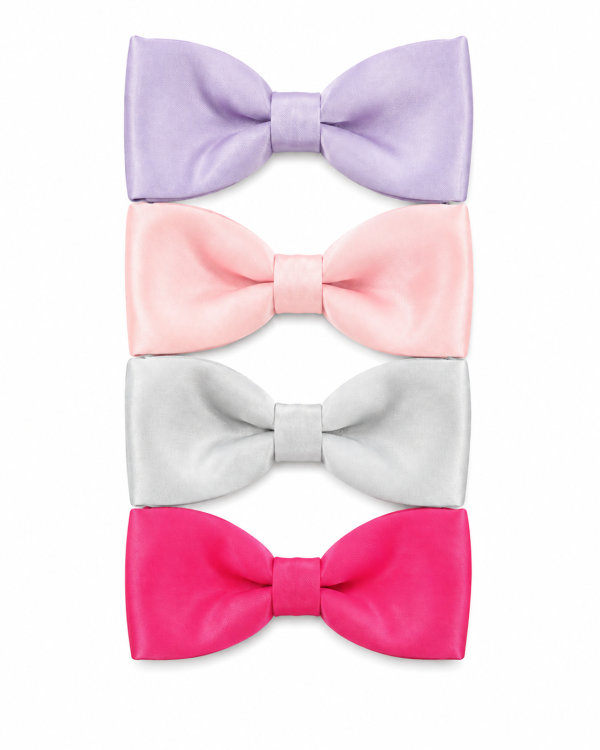 Satin bow tie