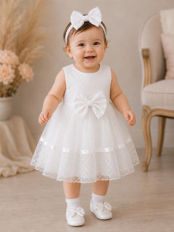 Visara Dress White -1