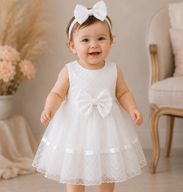 Visara Dress White -1